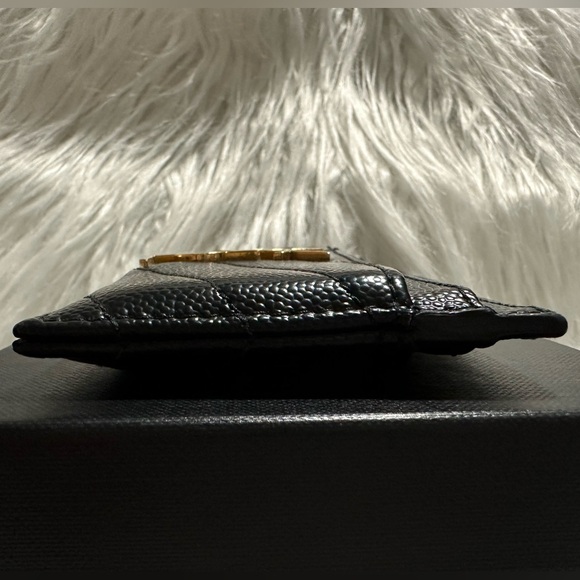 Saint Laurent YSL Monogram Matelassé Leather
Card Case EUC! - Picture 6 of 16